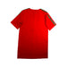 A Red Short Sleeve Dresses from Gucci in size 12Y for girl. (Back View)