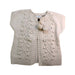 A Ivory Cardigans from Jacadi in size 6T for girl. (Front View)