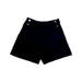 A Navy Shorts from Jacadi in size 6T for girl. (Front View)