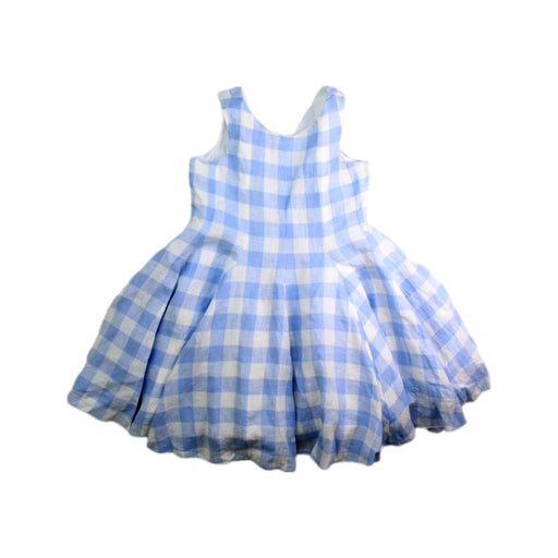 A Blue Sleeveless Dresses from Nicholas & Bears in size 2T for girl. (Front View)