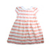 A Pink Short Sleeve Dresses from Momonittu in size 2T for girl. (Back View)