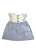 A Blue Sleeveless Tops from Jojo Maman Bébé in size 18-24M for girl. (Back View)