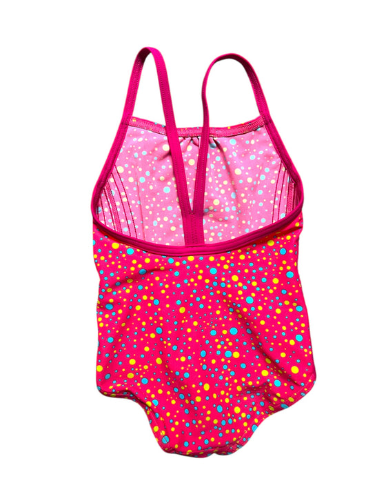 A Pink Swimsuits from Adidas in size 6-12M for girl. (Back View)