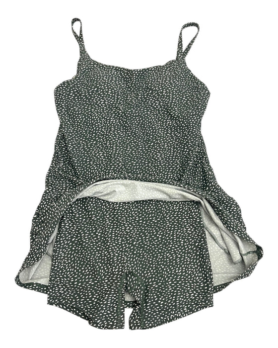 A White Swimsuits from Honeymark in size XS for maternity. (Back View)