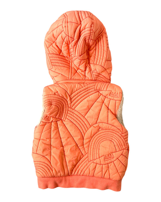 A Peach Outerwear Vests from The Bonnie Mob in size 18-24M for girl. (Back View)
