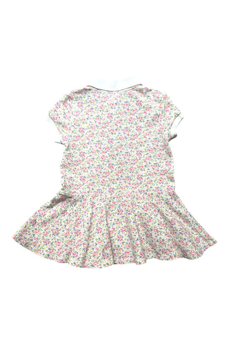 A Pink Short Sleeve Dresses from Polo Ralph Lauren in size 2T for girl. (Back View)