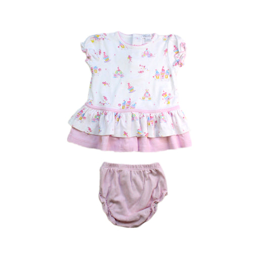 A Pink Skirt Sets from Kissy Kissy in size 3-6M for girl. (Front View)