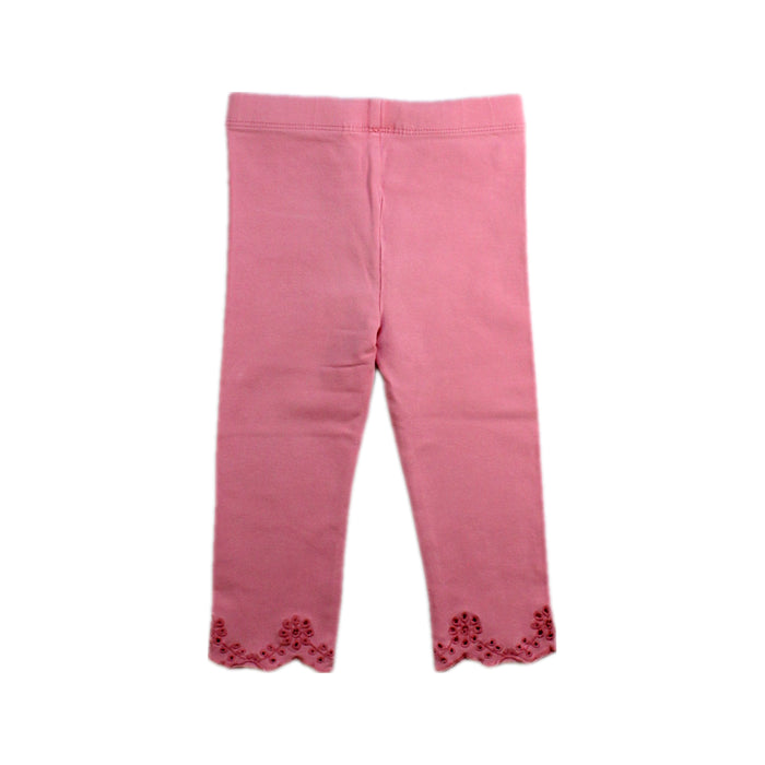 A Pink Leggings from Ralph Lauren in size 12-18M for girl. (Back View)