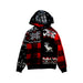 A Red Hooded Sweatshirts from Polo Ralph Lauren in size 7Y for boy. (Front View)
