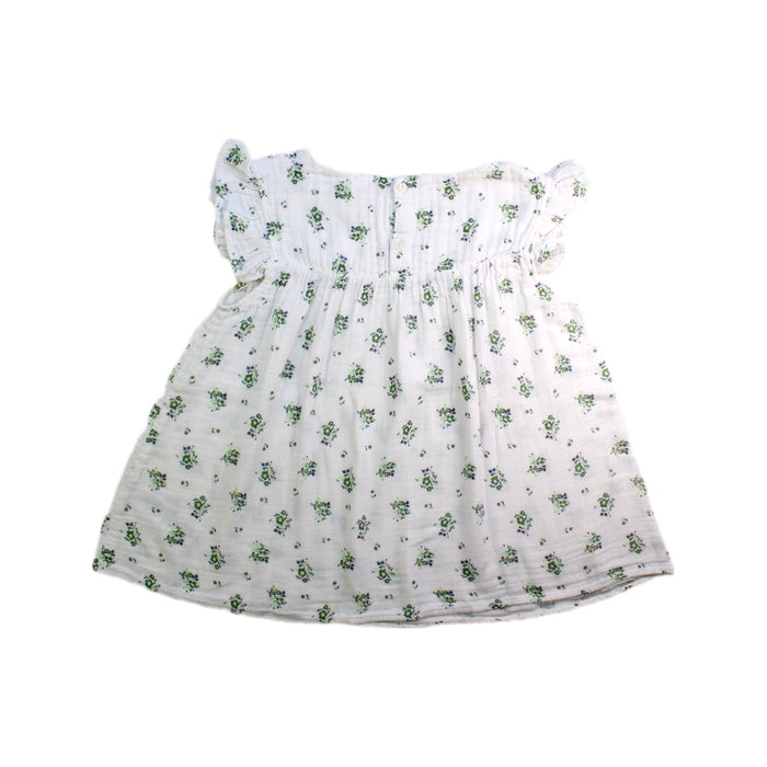 A White Sleeveless Tops from Petit Bateau in size 12Y for girl. (Back View)