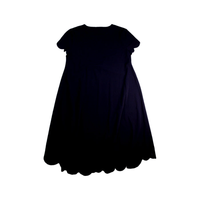 A Black Short Sleeve Dresses from Il Gufo in size 14Y for girl. (Back View)