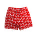 A Red Swim Shorts from Tom & Teddy in size 5T for boy. (Back View)