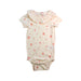 A Ivory Short Sleeve Bodysuits from Cam Cam Copenhagen in size 12-18M for girl. (Front View)