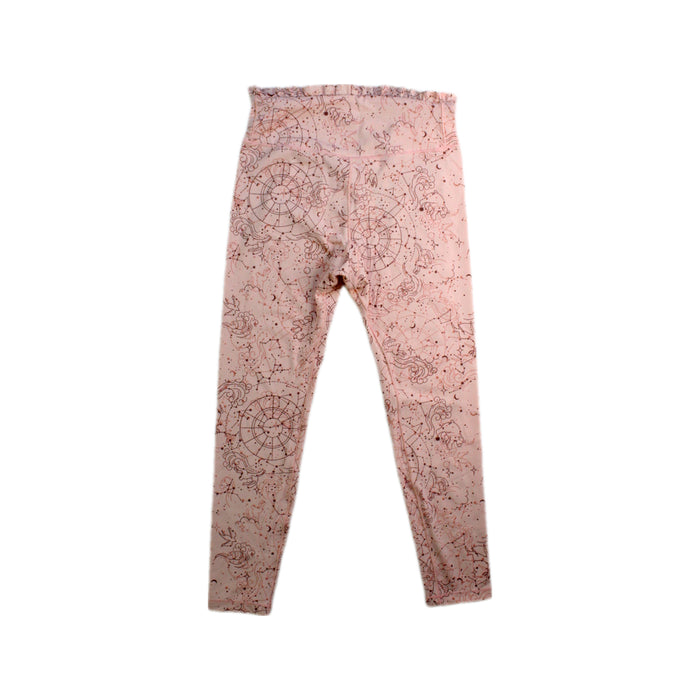 A Pink Leggings from Tutulamb in size 4T for girl. (Back View)