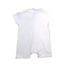 A White Short Sleeve Rompers from Jojo Maman Bébé in size 0-3M for girl. (Back View)