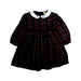 A Navy Long Sleeve Dresses from Chickeeduck in size 4T for girl. (Front View)