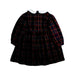 A Navy Long Sleeve Dresses from Chickeeduck in size 4T for girl. (Back View)