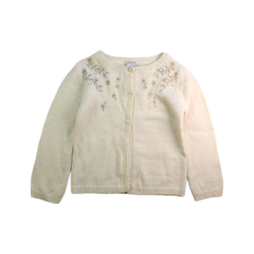 A Ivory Cardigans from Pepa London in size 5T for girl. (Front View)