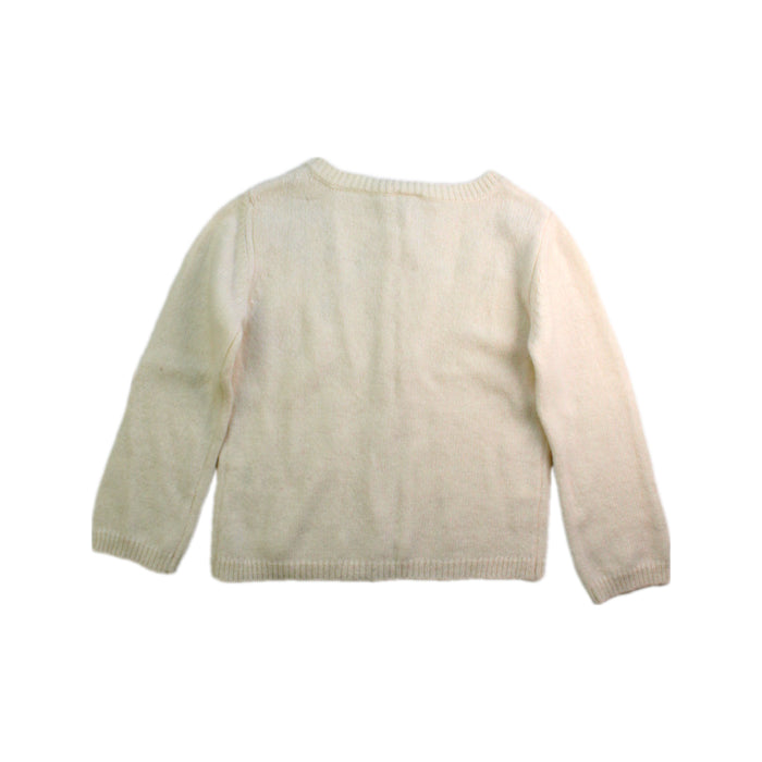A Ivory Cardigans from Pepa London in size 5T for girl. (Back View)