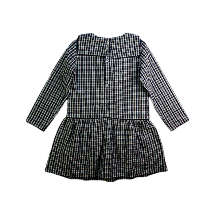 A Multicolour Long Sleeve Dresses from La Coqueta in size 4T for girl. (Back View)