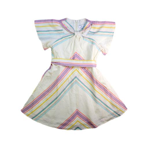 A Multicolour Short Sleeve Dresses from REISS in size 5T for girl. (Front View)