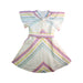 A Multicolour Short Sleeve Dresses from REISS in size 5T for girl. (Front View)