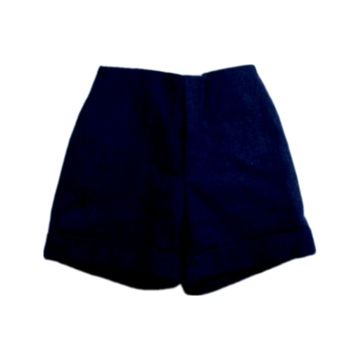 A Navy Shorts from Pepa London in size 2T for boy. (Front View)