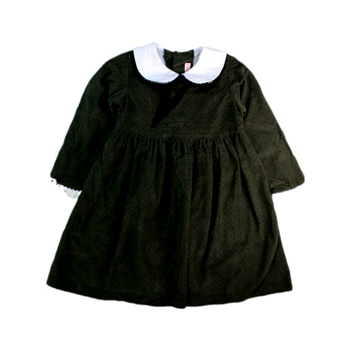 A Black Long Sleeve Dresses from La Coqueta in size 4T for girl. (Front View)