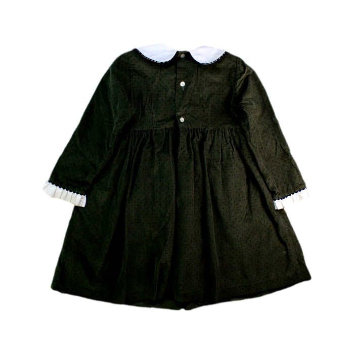 A Black Long Sleeve Dresses from La Coqueta in size 4T for girl. (Back View)
