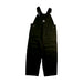 A Black Long Overalls from Carhartt in size 3T for neutral. (Front View)