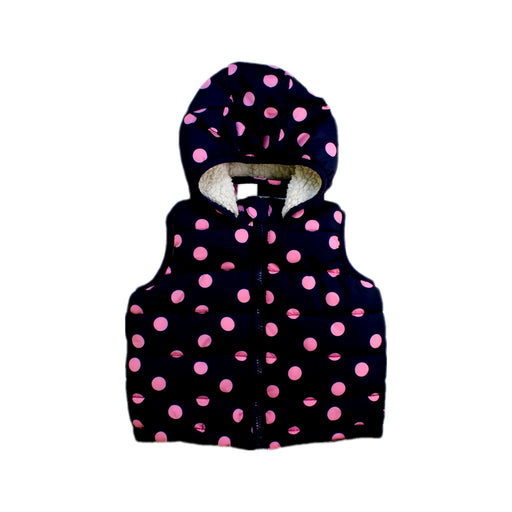 A Navy Outerwear Vests from Seed in size 18-24M for girl. (Front View)