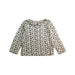 A White Long Sleeve Tops from Petit Bateau in size 3T for girl. (Front View)