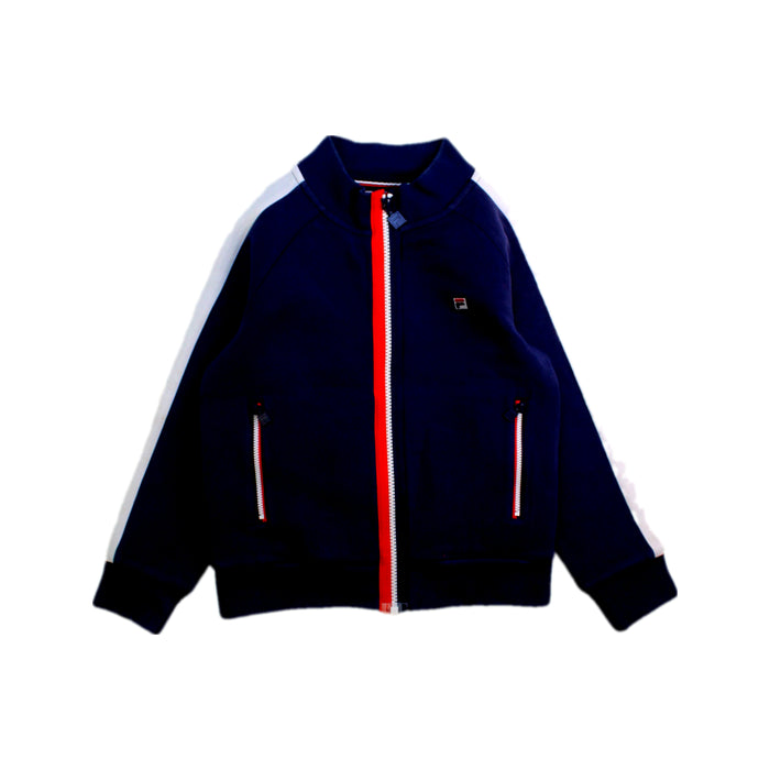 A Navy Lightweight Jackets from Fila in size 5T for neutral. (Front View)