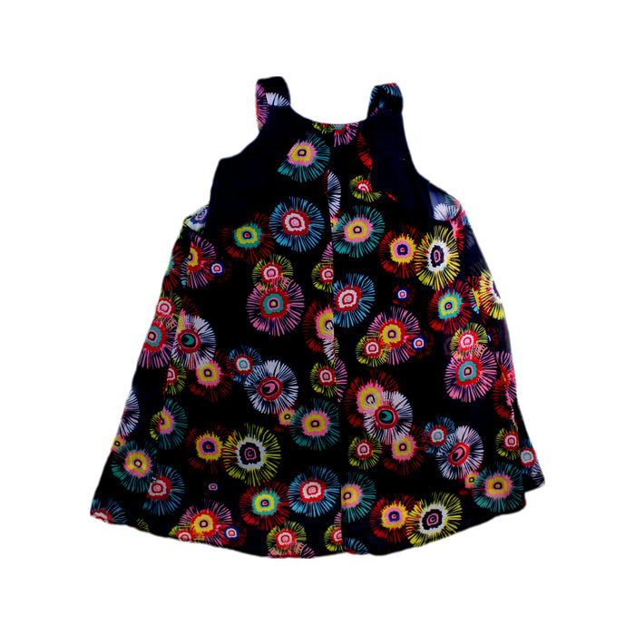 A Black Sleeveless Dresses from Weekend à la mer in size 8Y for girl. (Back View)
