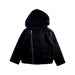 A Black Hooded Sweatshirts from Agnes B Enfant in size 6T for girl. (Front View)