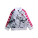 A White Lightweight Jackets from Adidas in size 18-24M for girl. (Front View)