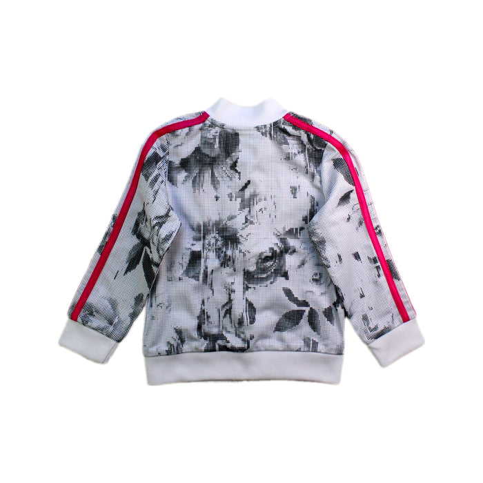 A White Lightweight Jackets from Adidas in size 18-24M for girl. (Back View)