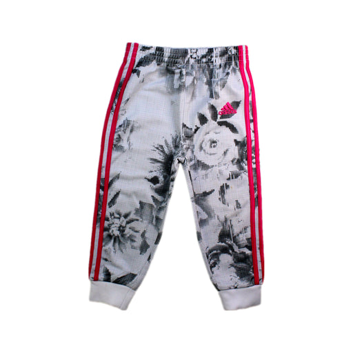 A Pink Casual Pants from Adidas in size 18-24M for girl. (Front View)