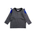A Black Long Sleeve Tops from Seed in size 3-6M for boy. (Front View)