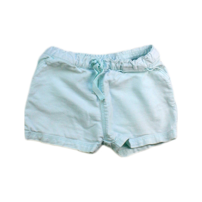 A Blue Shorts from Petit Bateau in size 12-18M for boy. (Front View)