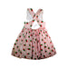 A Pink Sleeveless Dresses from Boden in size 5T for girl. (Back View)