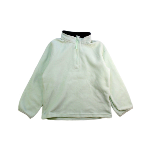 A Ivory Zippered Sweatshirts from Kathmandu in size 6T for neutral. (Front View)