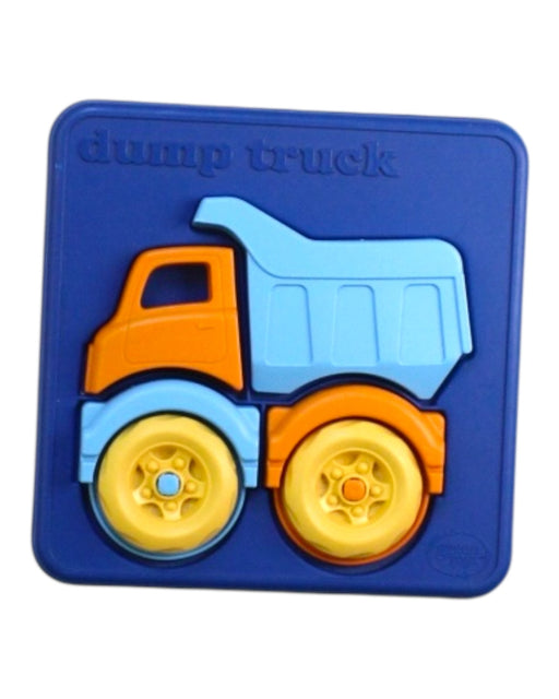 A Blue Cars Trucks Trains & Remote Control from Green Toys in size 12-18M for boy. (Front View)