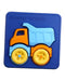 A Blue Cars Trucks Trains & Remote Control from Green Toys in size 12-18M for boy. (Front View)