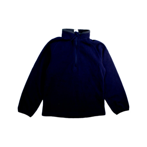 A Navy Zippered Sweatshirts from Kathmandu in size 8Y for neutral. (Front View)