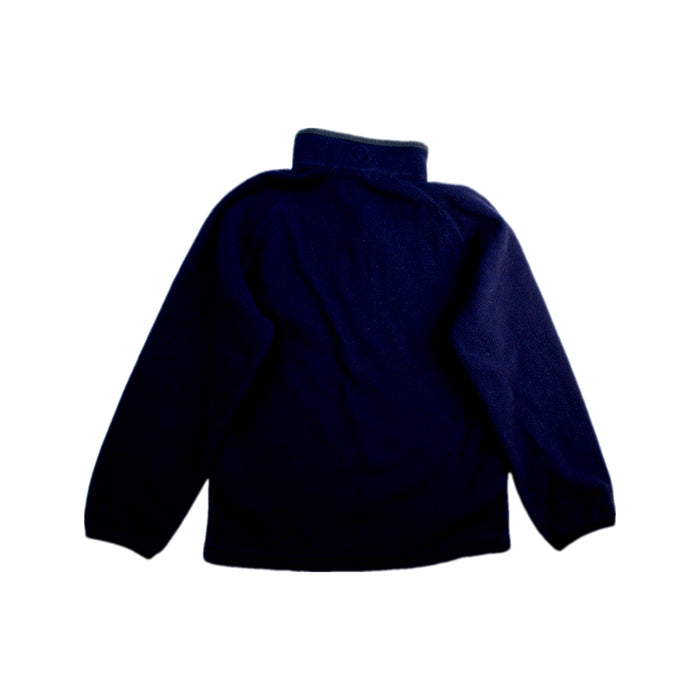 A Navy Zippered Sweatshirts from Kathmandu in size 8Y for neutral. (Back View)