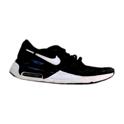 A Black Sneakers from Nike in size 12Y for boy. (Front View)