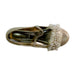 A Gold Flats from Monsoon in size 7Y for girl. (Front View)