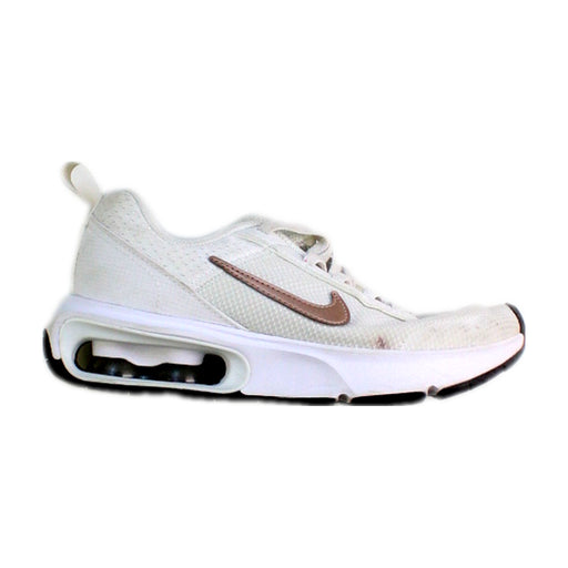 A White Sneakers from Nike in size 7Y for girl. (Front View)