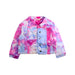 A Pink Lightweight Jackets from Baby Sara in size 6T for girl. (Front View)